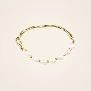 pearl bracelet gold