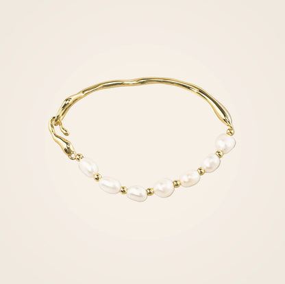 pearl bracelet gold