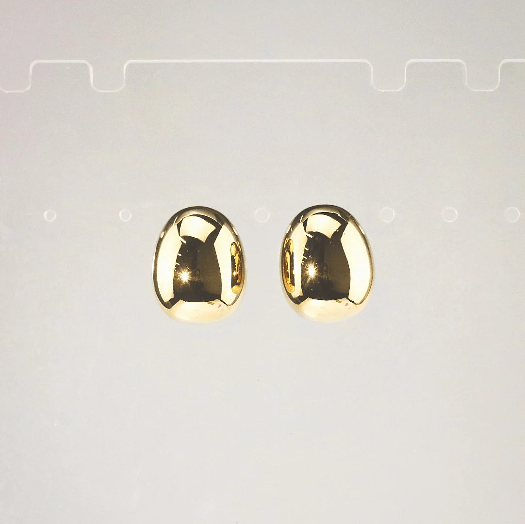pebble earrings