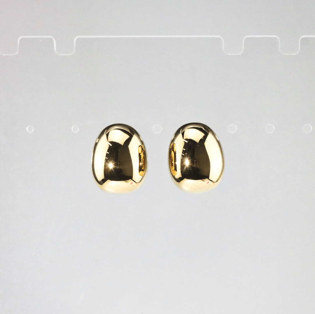 pebble earrings