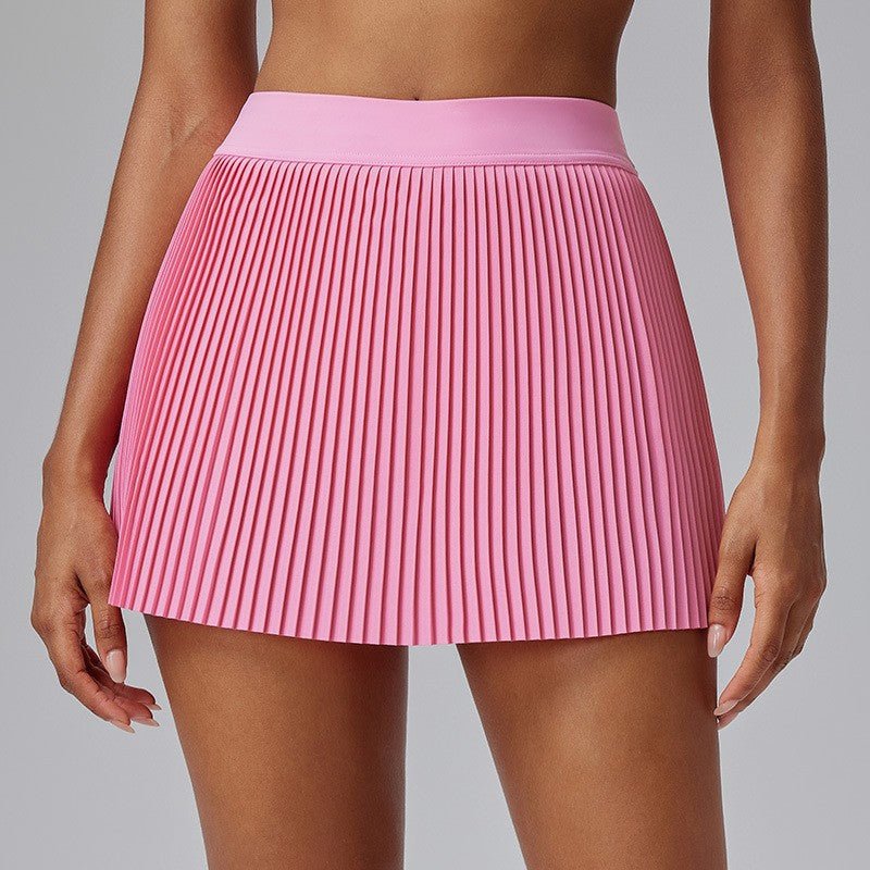 Pleated Tennis Skirt Quick Dry Anti Slip Lightweight S5T03 - Stylr