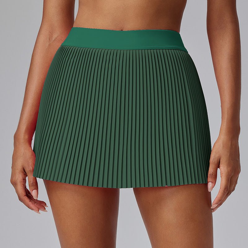 Pleated Tennis Skirt Quick Dry Anti Slip Lightweight S5T03 - Stylr