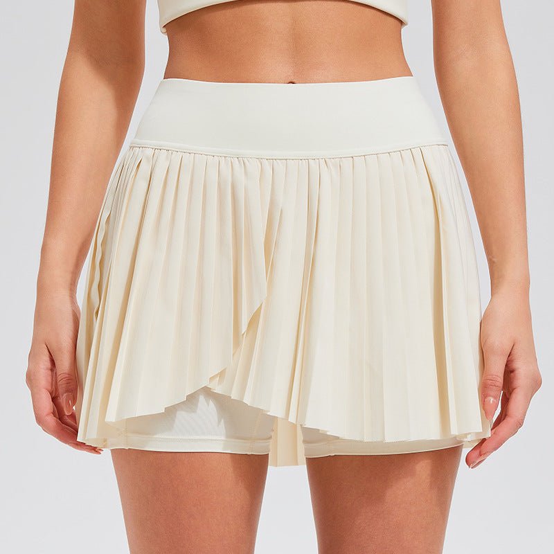PleatedSport Skirt SlimFit AntiSlip Lightweight S5T07 - Stylr