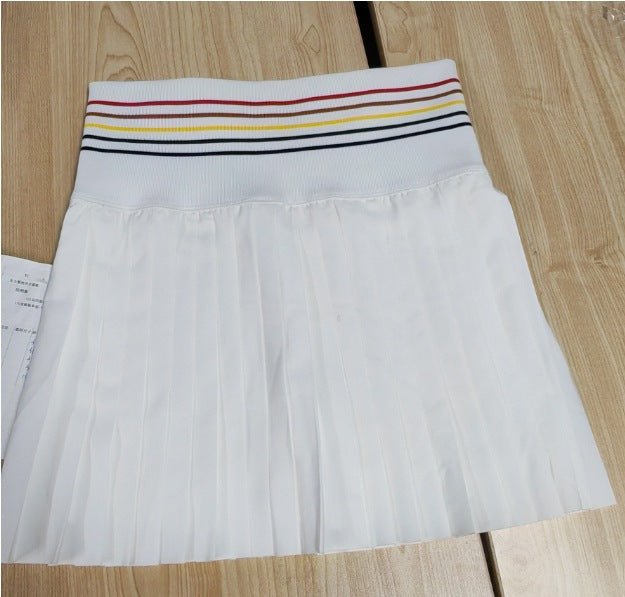 QuickDry Tennis Skirt Anti Slip Pocket Lightweight S5T05 - Stylr