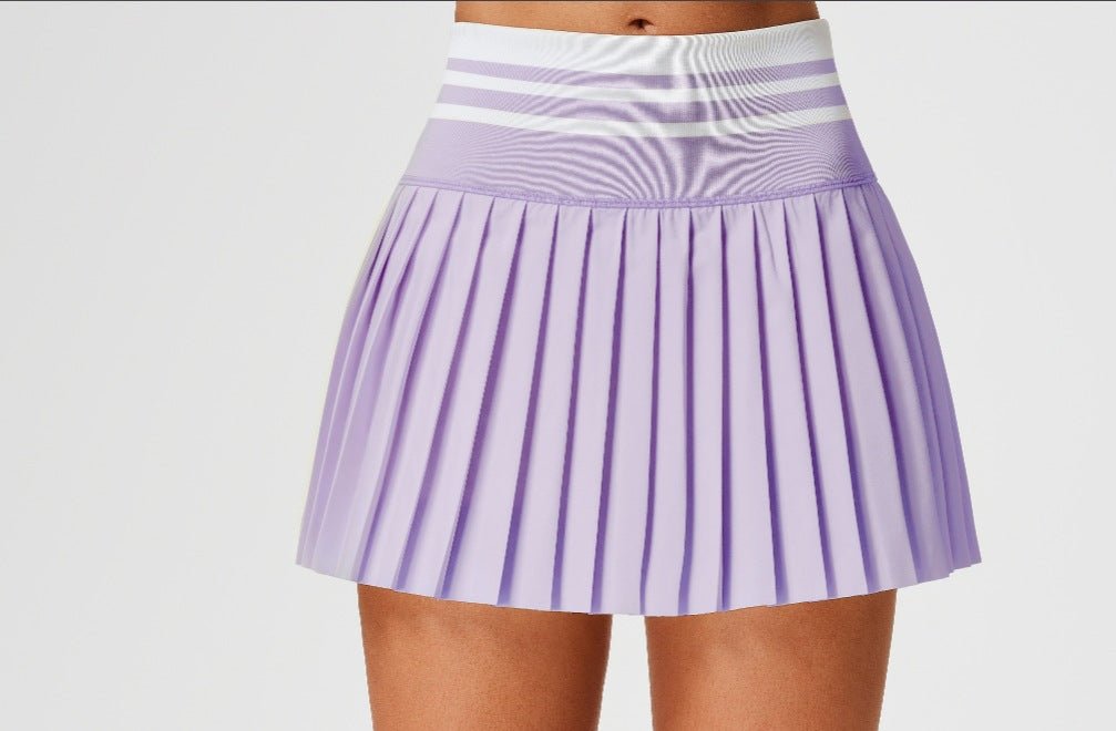 QuickDry Tennis Skirt Anti Slip Pocket Lightweight S5T05 - Stylr