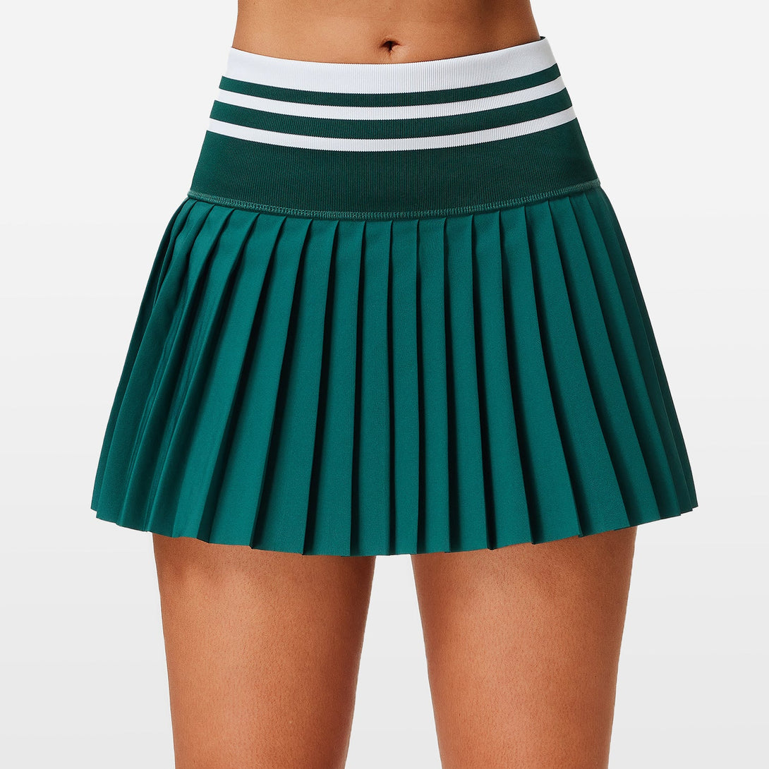 QuickDry Tennis Skirt Anti Slip Pocket Lightweight S5T05 - Stylr