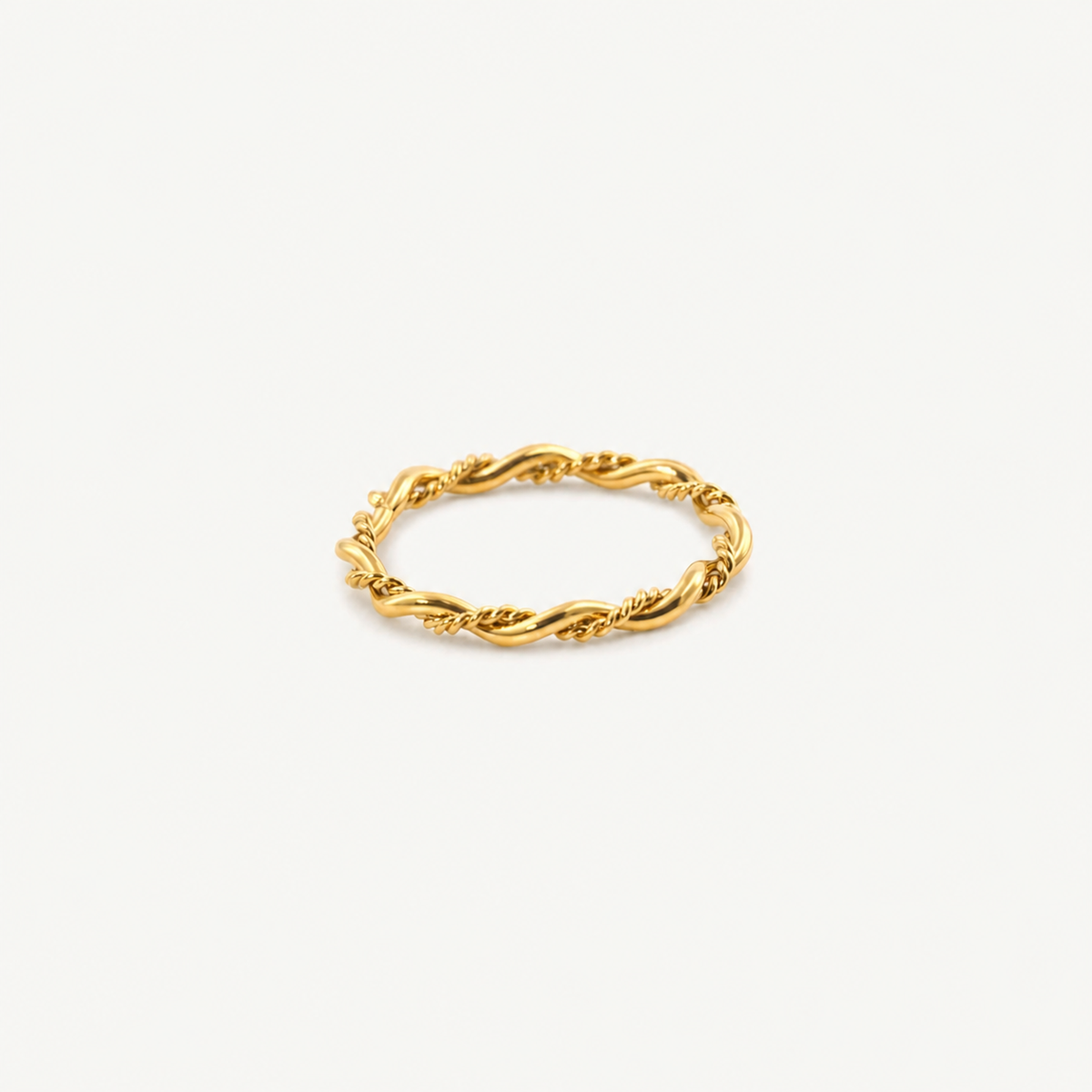 Dainty Rope Twist Ring