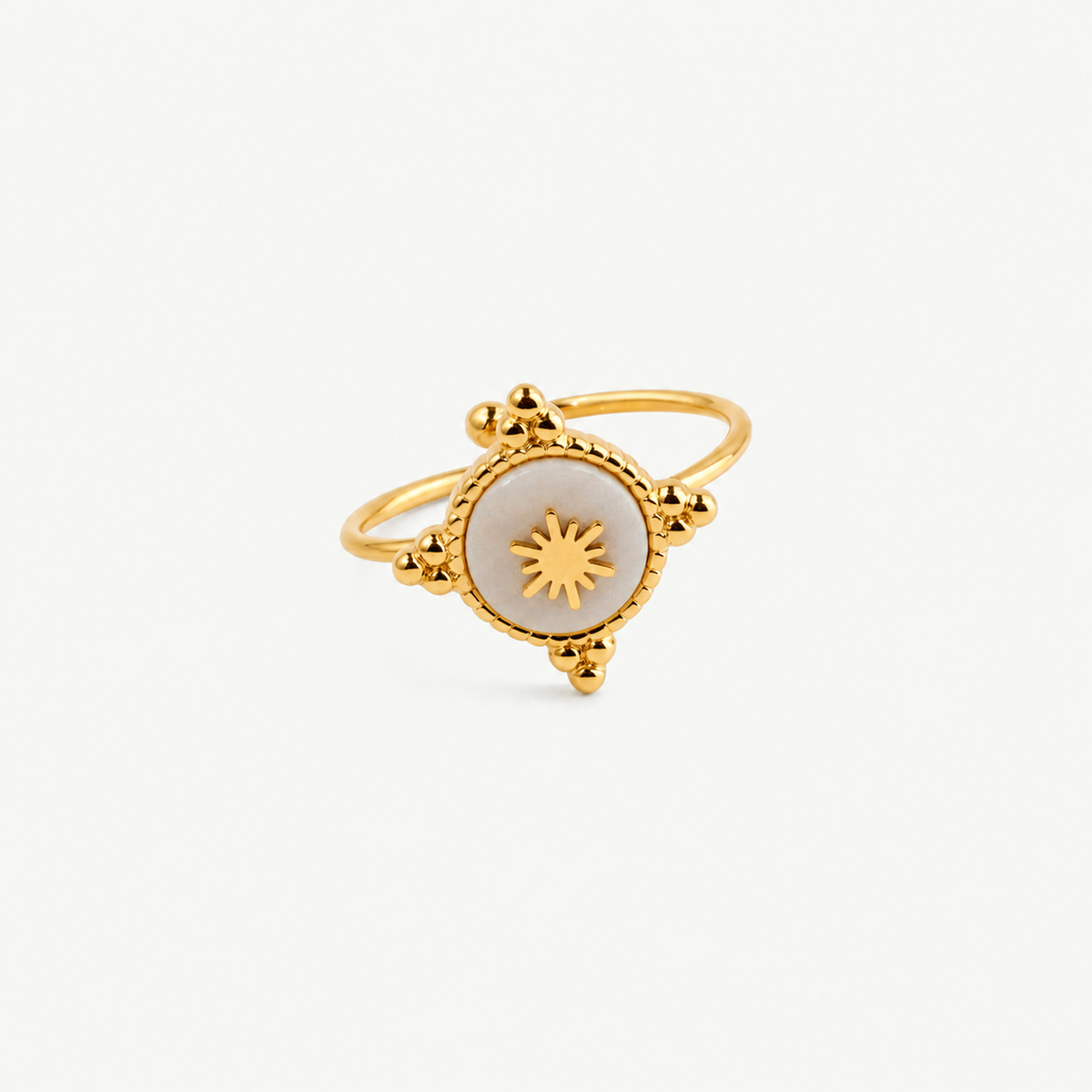 Dainty Starburst Ring