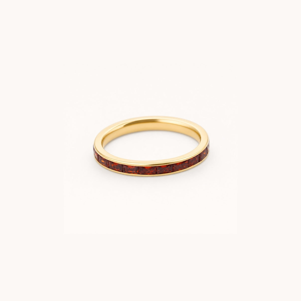 Ruby Slim Band Ring