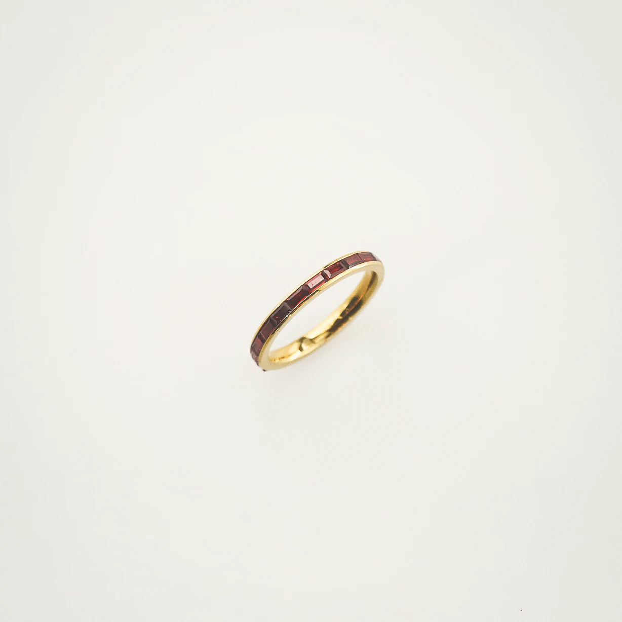 ruby band ring