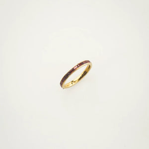 ruby band ring