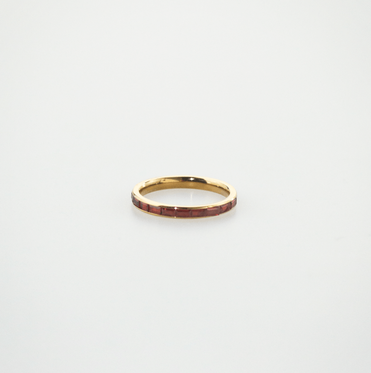 ruby gold ring