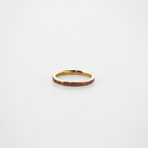 ruby gold ring