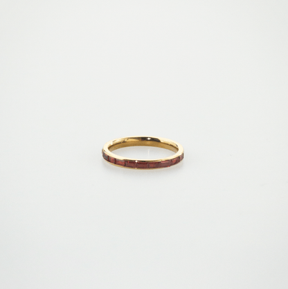 ruby gold ring