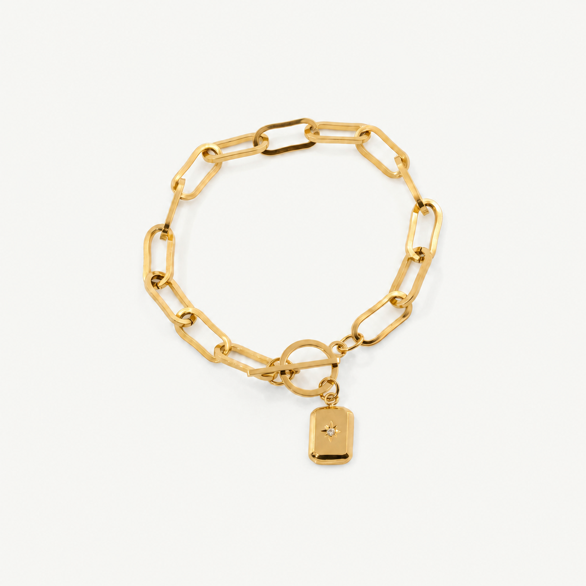 Dainty Gold Starburst Bracelet