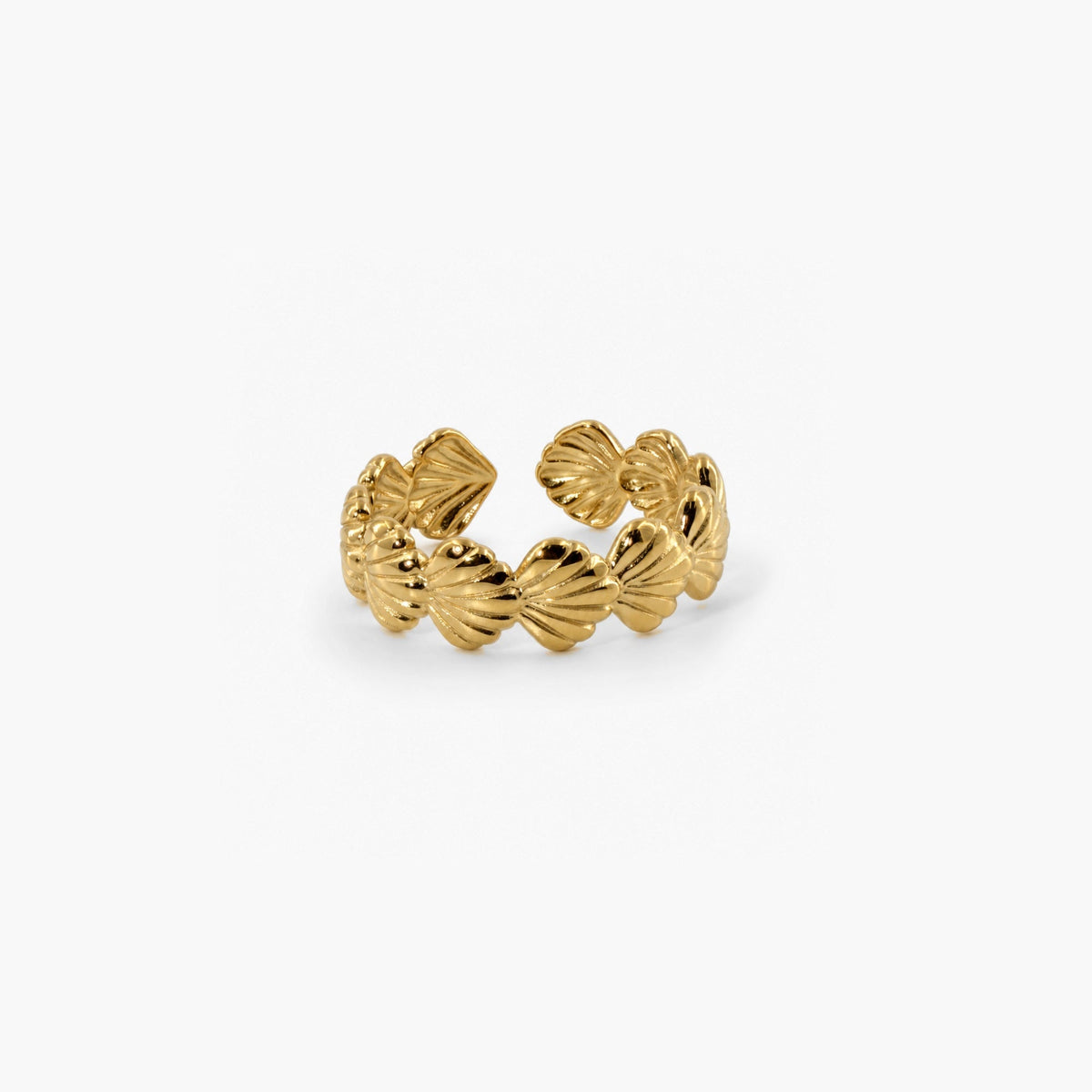 Scallop Shell Band Ring
