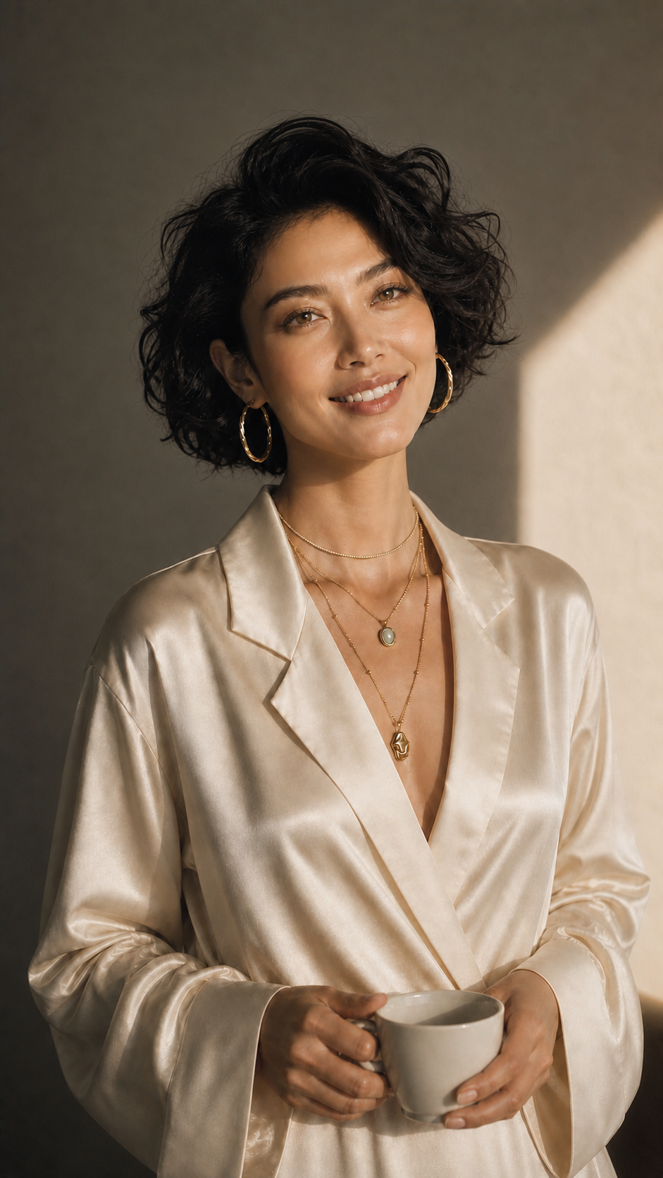 Silk in Windowlight jewelry set — worn