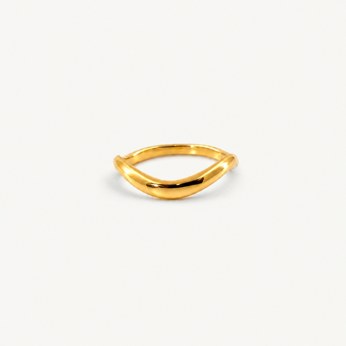 Single Wave Ring