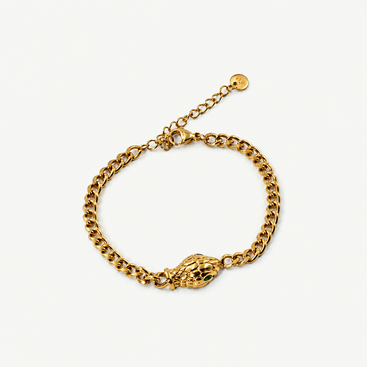 Snake Head Chain Bracelet