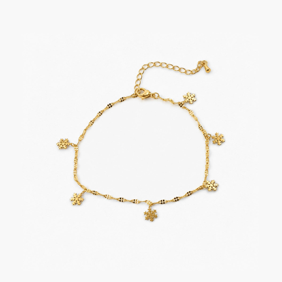 Snowflake Anklet