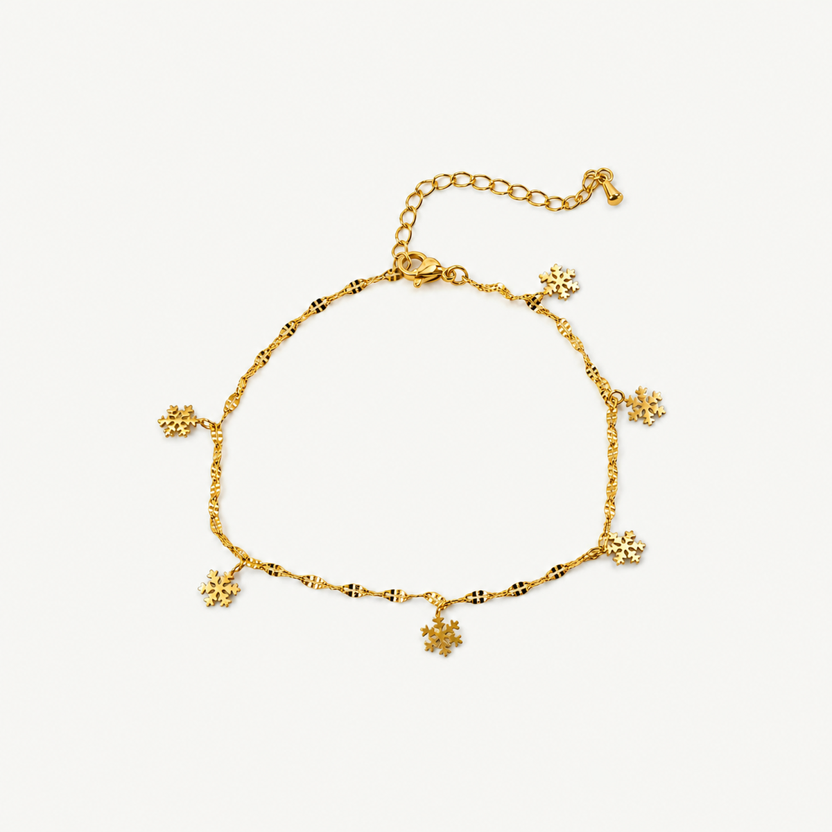 Snowflake Anklet
