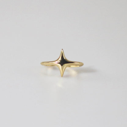 star ring in sterling silver