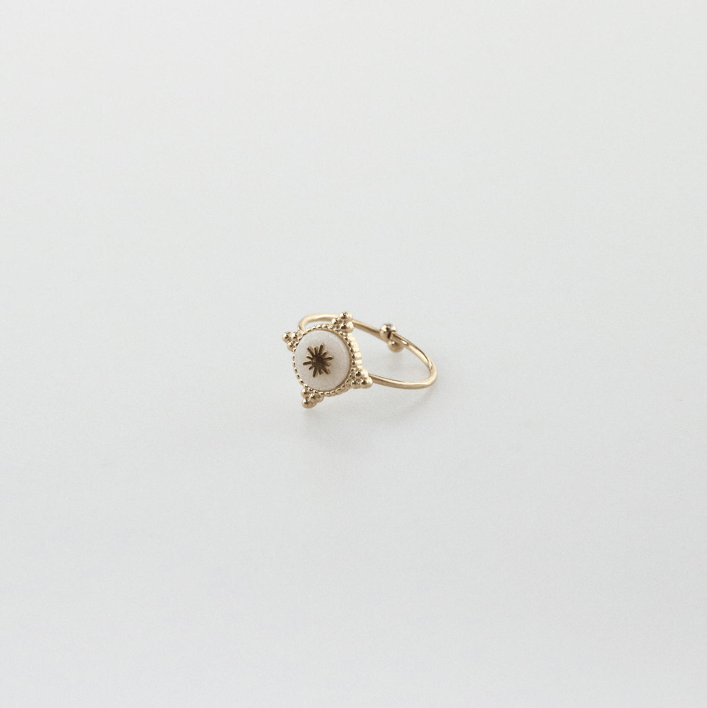 starburst open ring