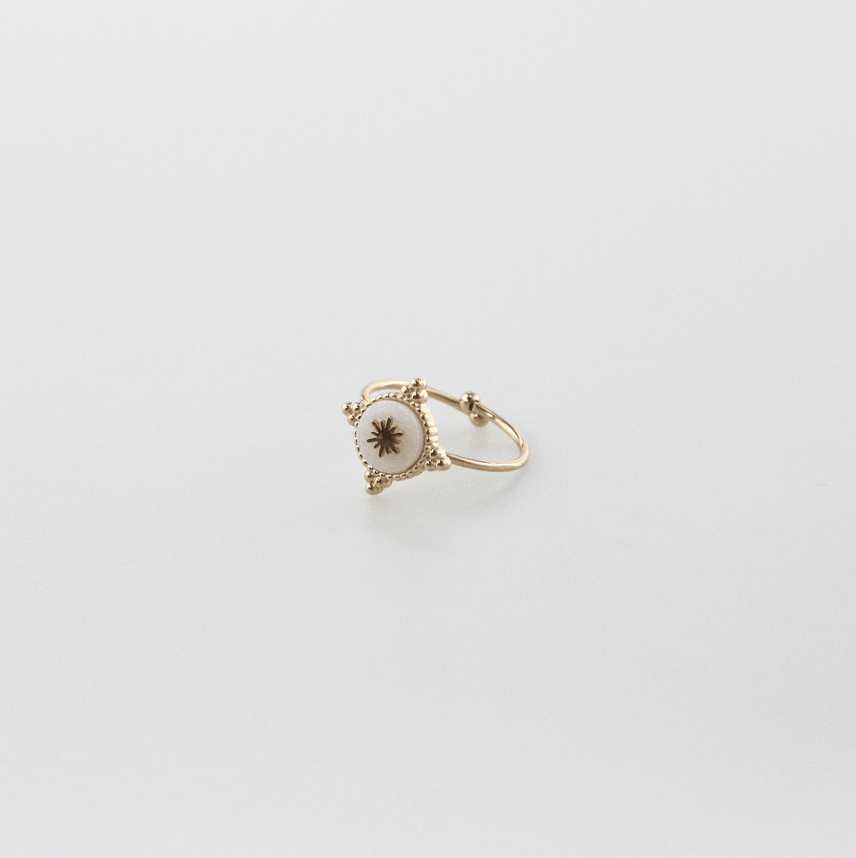 starburst open ring