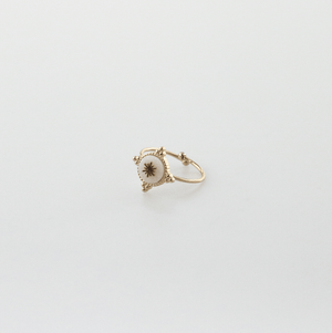 starburst open ring