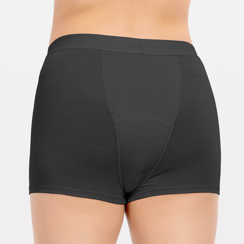 Stretch Seamless Heavy Flow Boyshort Period Underwear - Stylr