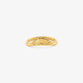 Sunrise Arc Ring — Waterproof Gold Plated Hypoallergenic 316L