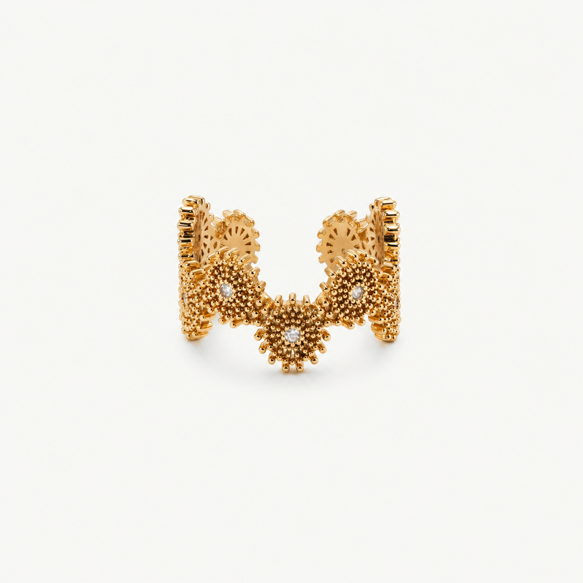 Sunburst Open Ring