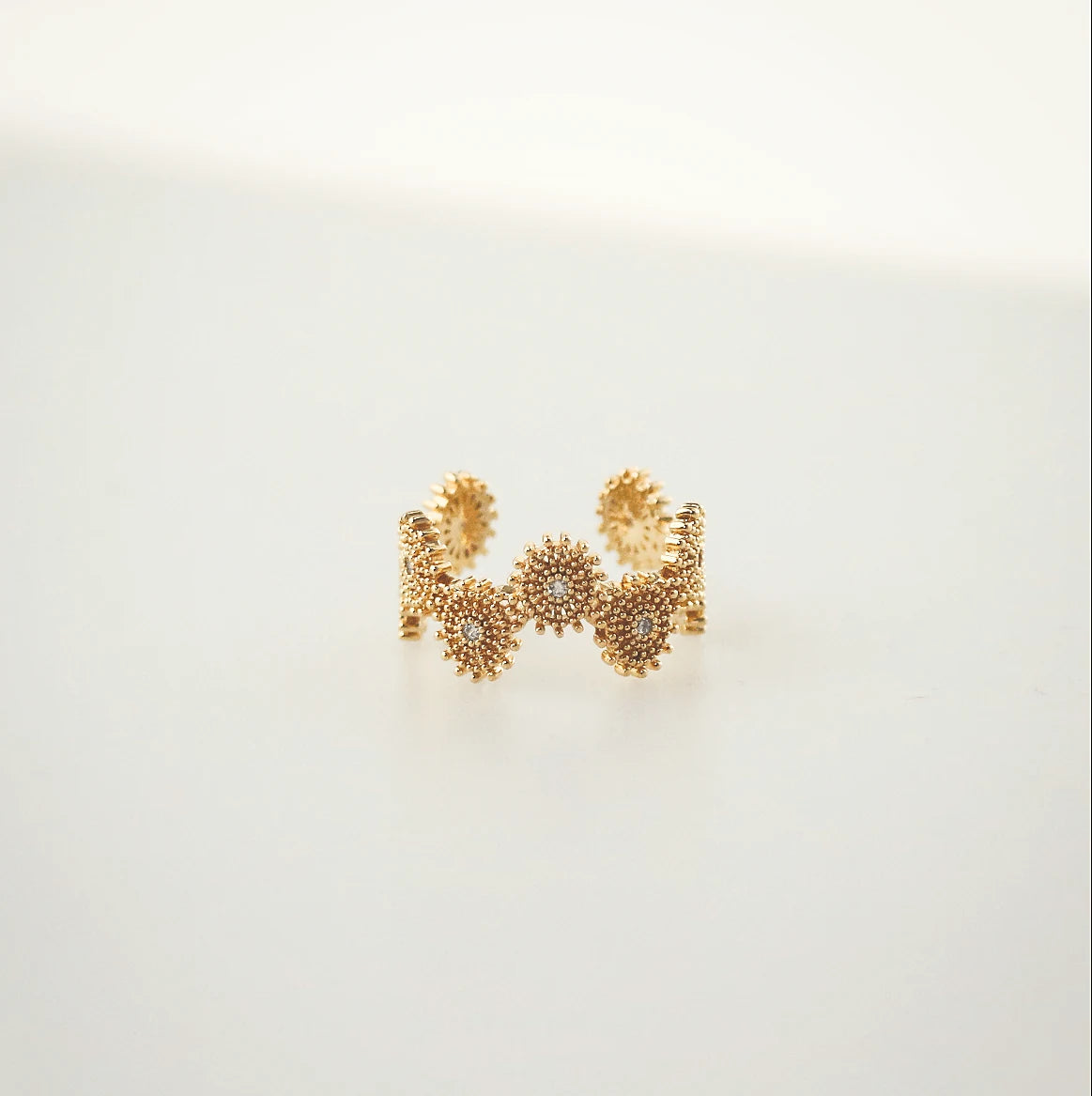 sunburst ring