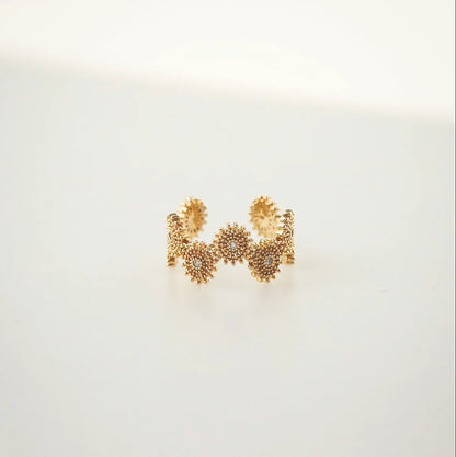 sunburst ring