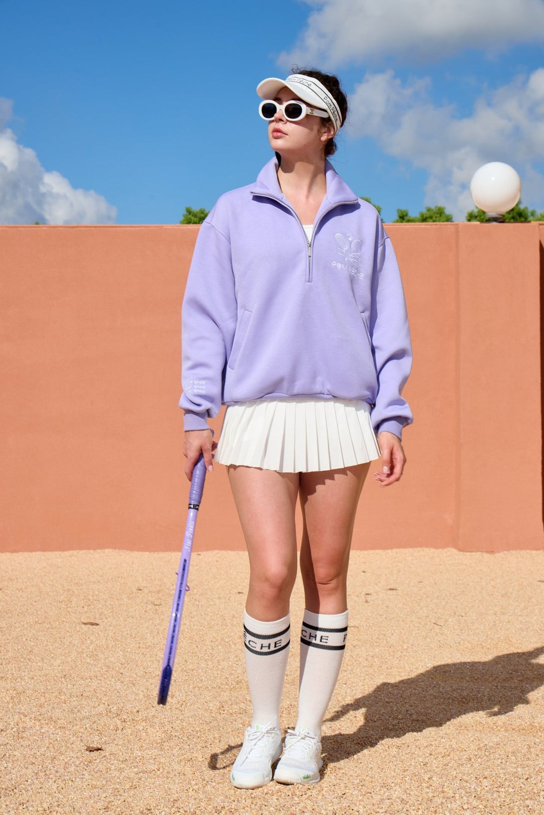 Suri Unisex Purple Hoodie - Stylr