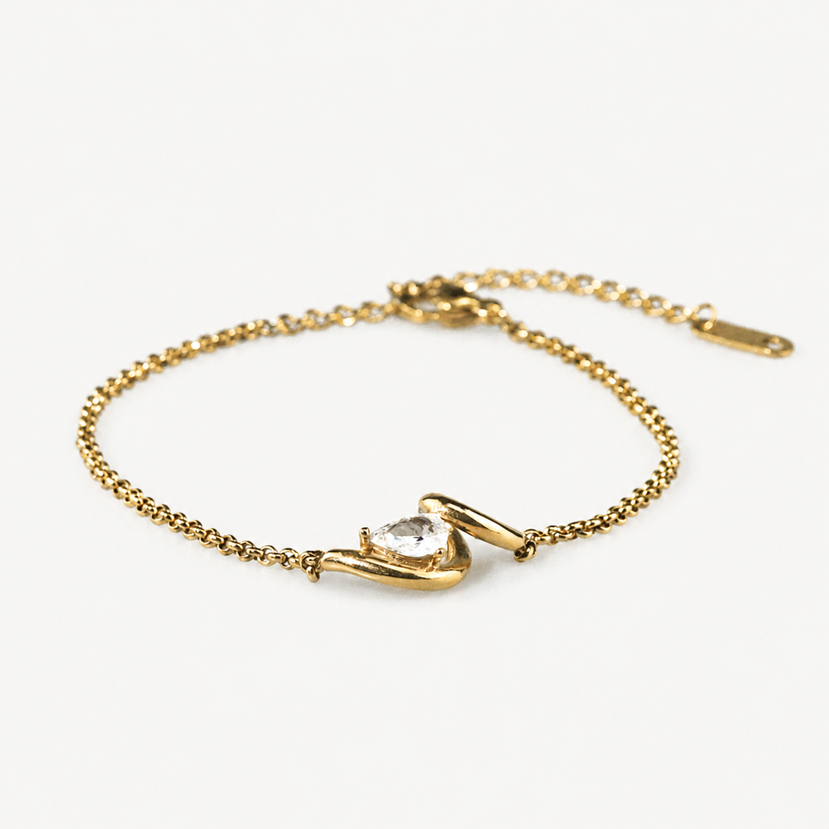 Teardrop Curve Bracelet