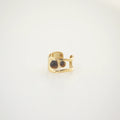 tigers eye cuff ring