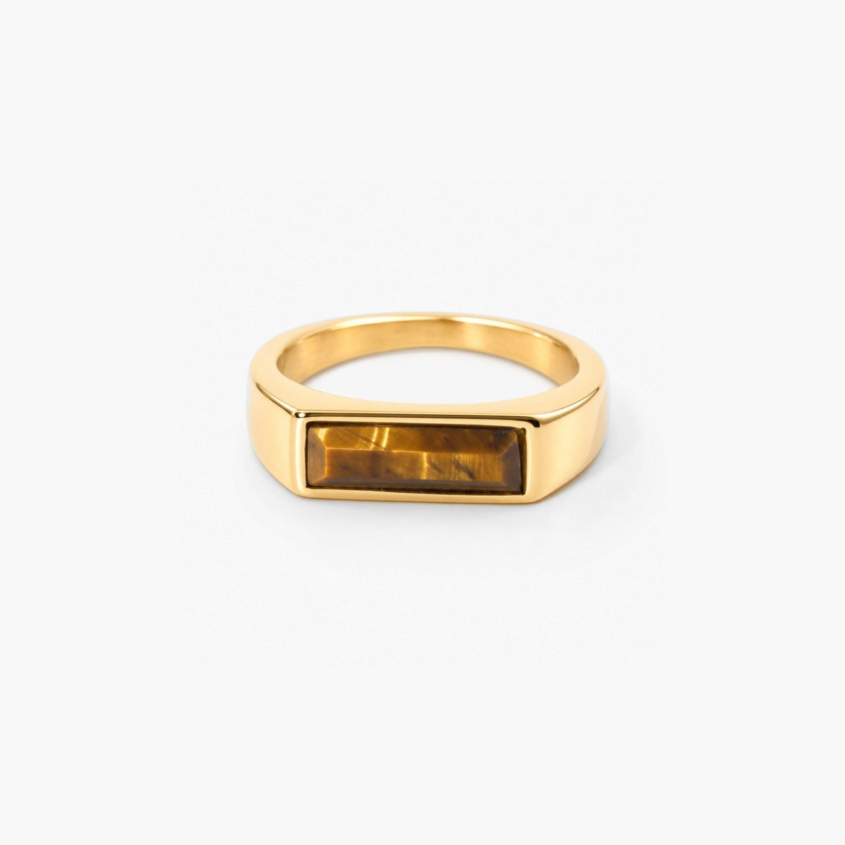 tigers eye ring