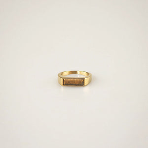 tigers eye ring