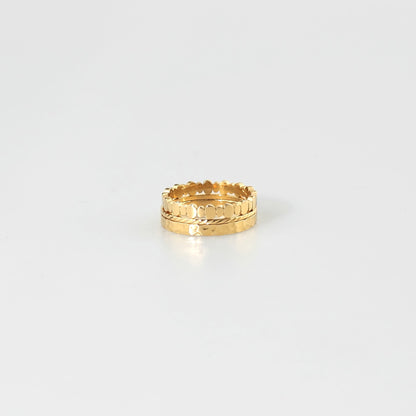 Triple stacking ring set