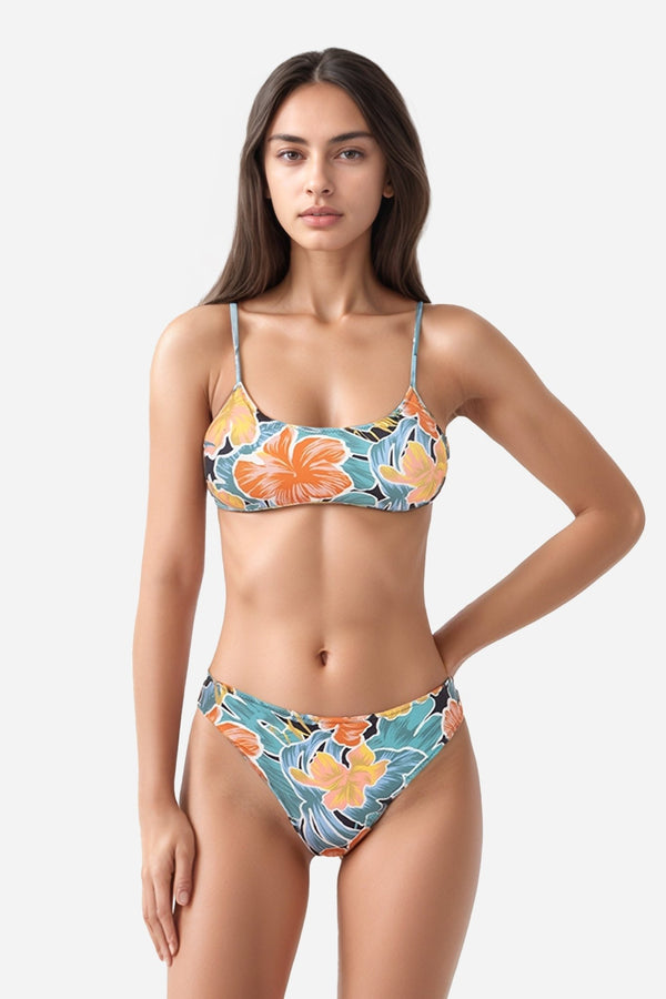 Tropical Blossom Bikini Set - Stylr