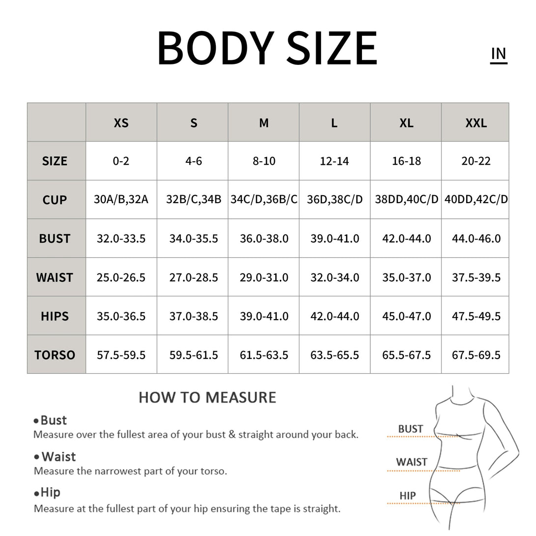 Tummy Control Zip - Up One - Piece Swimsuit - Stylr