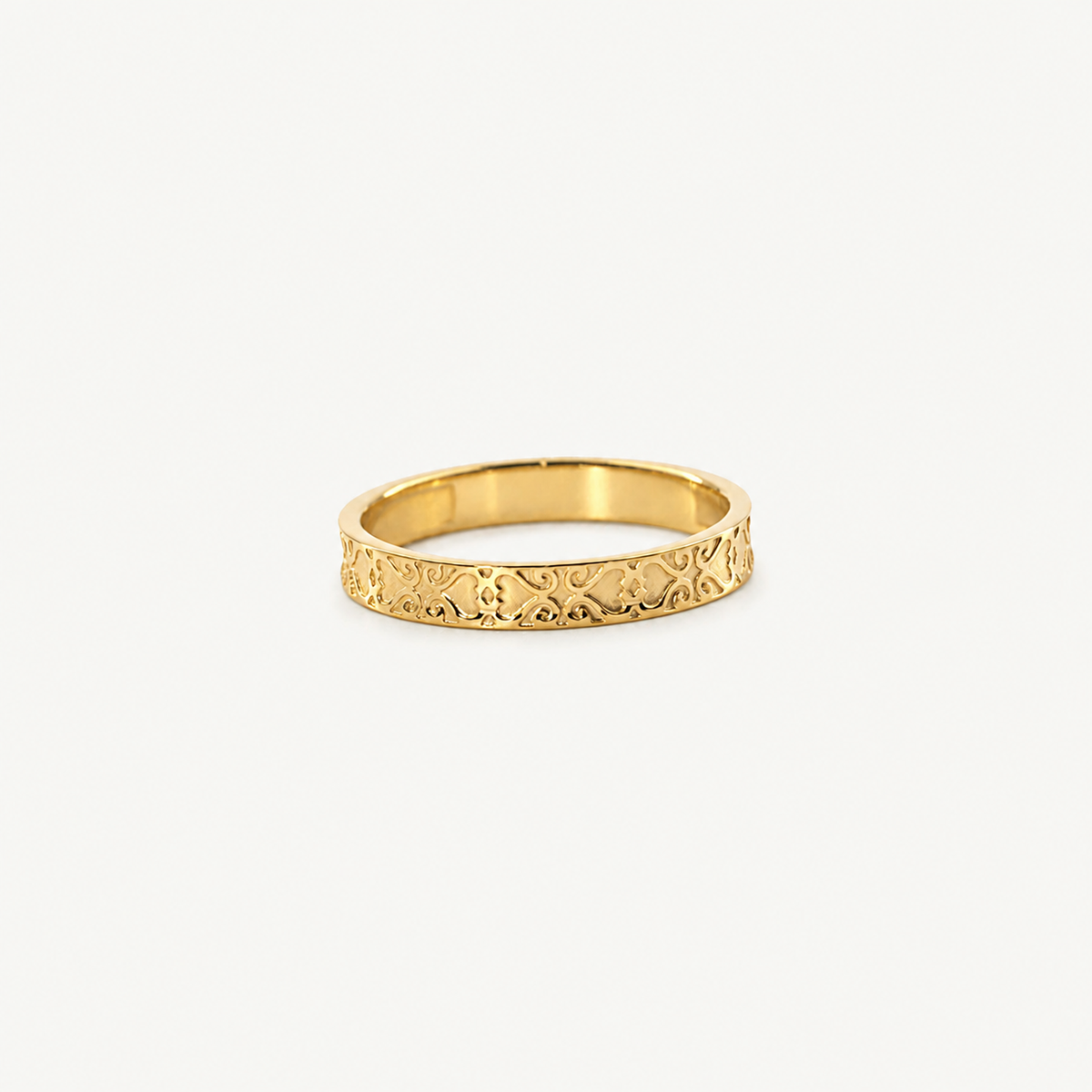 Gold Plated Band Ring
