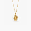 Sun Halskette — Wasserfester 18k vergoldeter Schmuck | Stylr