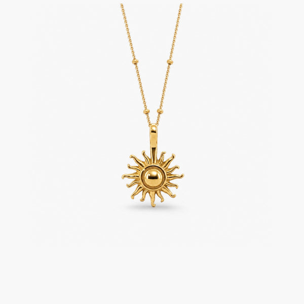 Sun Necklace — Waterproof 18k Gold Plated | Stylr