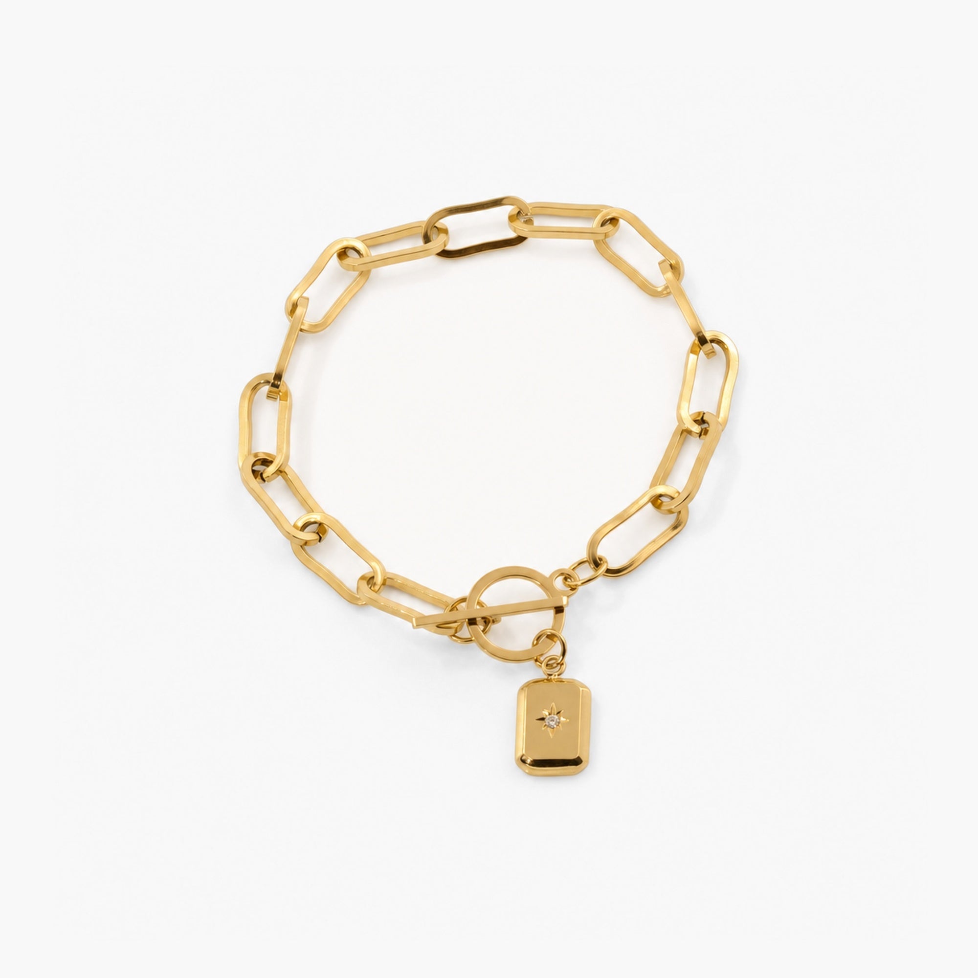Dainty Gold Starburst Bracelet