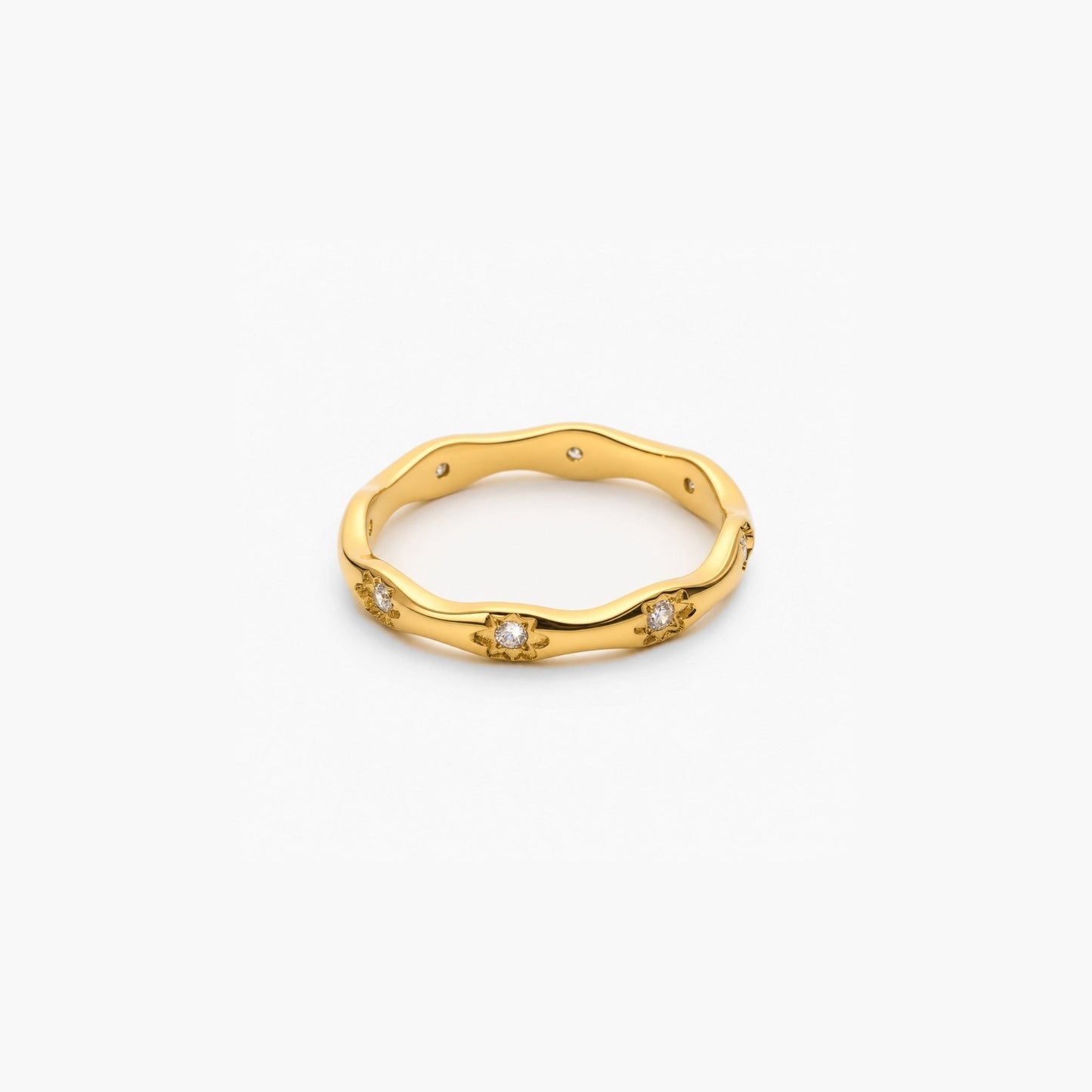 Eternity Crystal Ring — Wasserfest & anlaufbeständig
