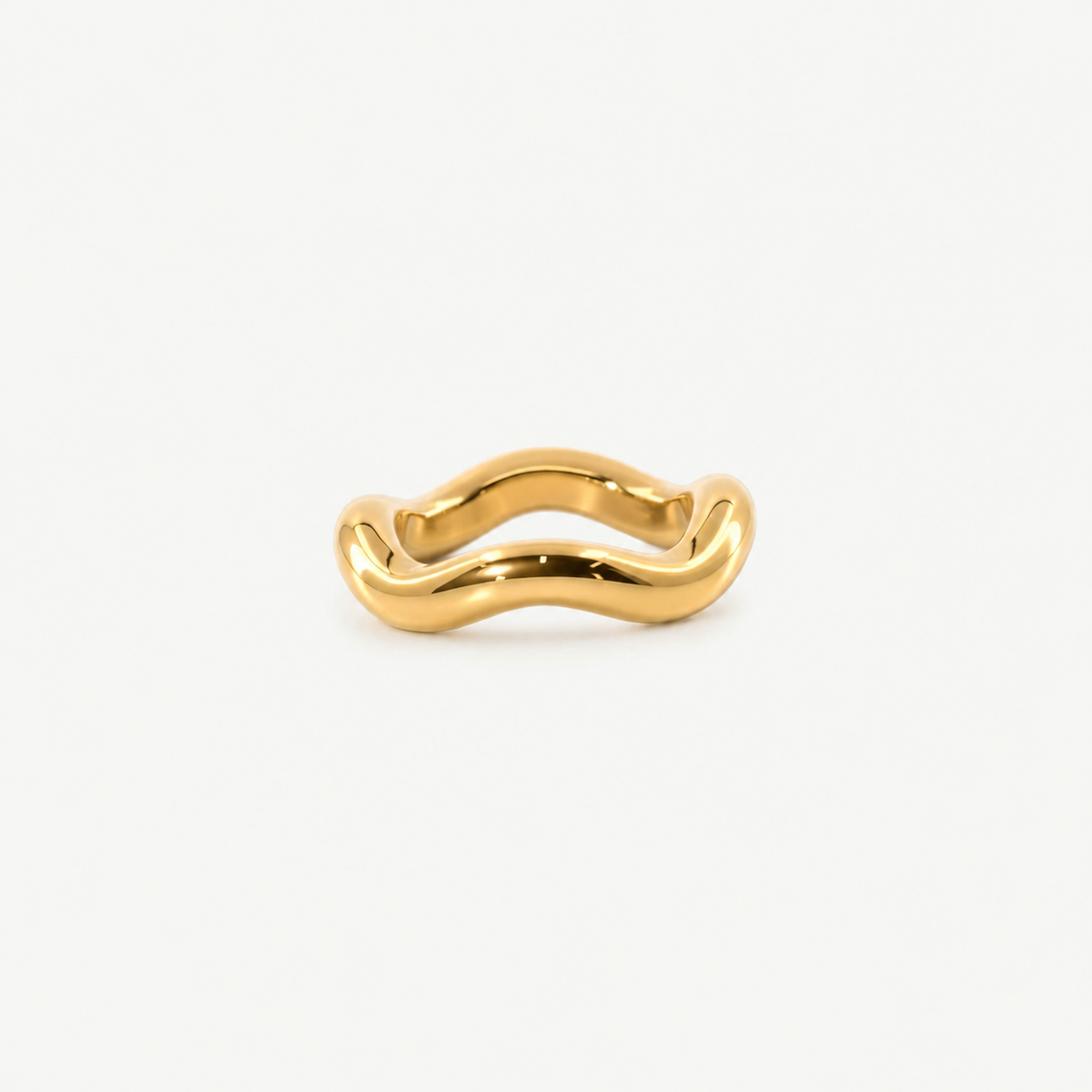 Waveform Band Ring