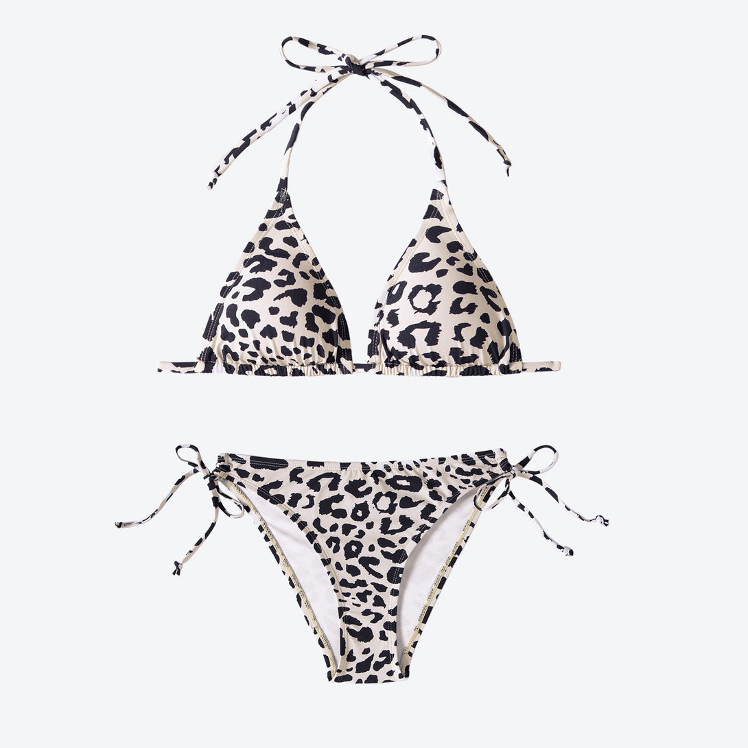 Women's Classic Bikini Swimsuit with Tie - Side Bottoms - Stylr