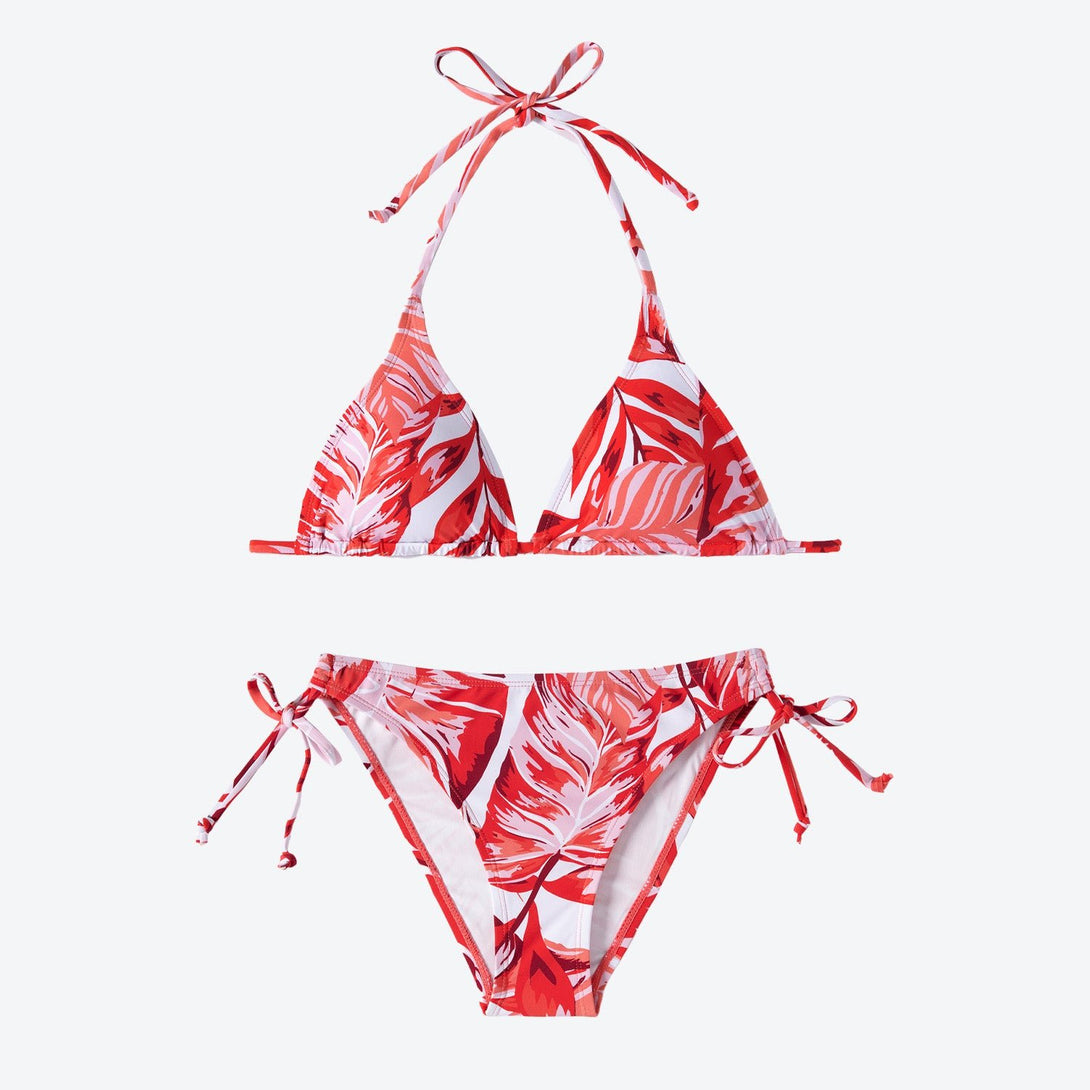 Women's Classic Bikini Swimsuit with Tie - Side Bottoms - Stylr
